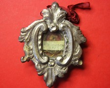 VERY RARE reliquary shrine relic HOLY SHROUD OF TURIN  PASSION JESUS CHRIST