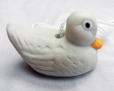 Ceramic Duck Cord Pull / Light Cord Pull - Bnib