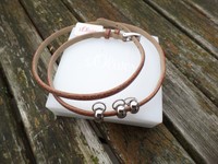  s.Oliver Wickel- Lederarmband mit Edelstahlverschluss UVP 39,99 Neu 