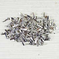 100 STÜCK DT SWISS NIPPEL - SILBER - M2x14 - MESSING VERNIKELT  N0BA20140N0100