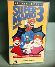 Super Mario Bros 3 - Princess Toadstool For President - VHS