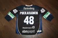 Gameworn Trikot Schwenninger Wild Wings 3rd Saison 15/16 #48 Pikkarainen