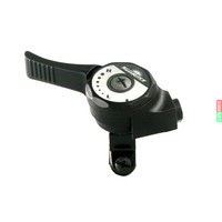 Point Schalthebel PT 209 Friktion 3-Fach mit Zug links schwarz Fahrrad