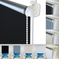 Klemmfix Thermo Verdunkelungsrollo Verdunklungsrollo Seitenzug Klemmrollo NEU