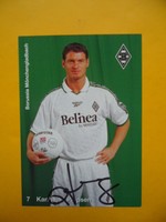 Autogramm, Karlheinz Pflipsen, Borussia Mönchengladbach, Orginal, handsigniert!