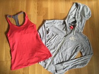 Nike Top Fitness Rot Gr.S