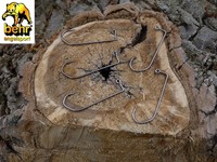 Jighaken LOSE versch. Sorten 5er Packung Barsch Zander Hechthaken