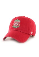 47 Brand EPL Official Logo Clean Up Strapback LIVERPOOL FC Rot