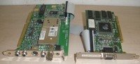 ISA TV-Karte ATI 109-34100-10 + PCI Grafikkarte ATI Rage II +DVD + Kabel