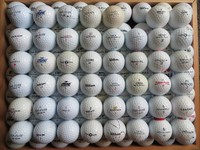 110 Golfbälle Golfball-MIX AA/A  Lakeballs Marken-MIX Markenmix