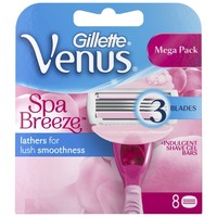Gillette Venus Rasierklingen Breeze Spa 8er-Packung Neu