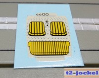 Für Slotcar Racing Modellbahn --- Cockpit / Inneneinrichtung für Faller Fahzeuge