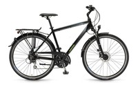 Winora: Bermuda Herren 28'' 24-G Acera schwarz/cyan/lime Trekkingrad