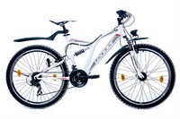 Leader Chicago 26 Zoll ATB MTB Mountainbike Stvzo Jugendrad Weiß (2016)