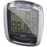 NEU SIGMA SPORT BC 1200 Fahrrad-Computer Tacho kabelgebunden 12 Funktionen
