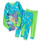 NEW DISNEY FAIRIES TINKERBELL Long Sleeve 4 pc Set Mix Snug Fit Pajamas Girls 4T