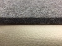 Reit Sattel Unterlage 8mm,Natur Woll Filz 100%,Wärmezirkulierend,60cmx100cm.