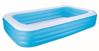 Bestway Planschbecken 305 x 183 x 56 cm Family Pool Blue Rectangular