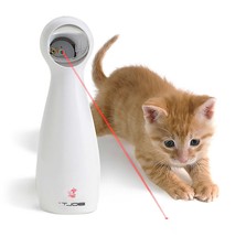 New Funny Cat Interactive Laser Automatic Red Pointer Toy Pet Exercise Teaser