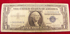 1957 B $1 Silver Certificate Star Note -# * 38300462 B - Vg