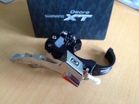 Umwerfer Shimano XT FD-M 770 -10 3 / 10 fach  FD M 770 NEU Dual Pull