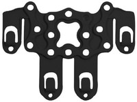 S.T.R.I.K.E. Befestigungsplattform BLACKHAWK -Farbe: Schwarz