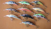10 x WOBBLER GOLD 6 -6,5 cm 100% HANDGEMACHT PREISSCHLAGER HIT !!!