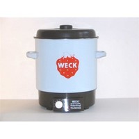 Weck Einkochautomat email creme/weiß Einkochgerät WAT14   8717127000500