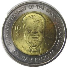 elf Namibia 10 Dollars 2010 Bimetallic Bank 20th