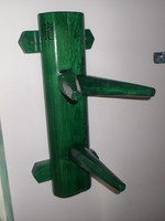 HOLZMANN MIT HOLZ DUMMY wing chun gestaffelte WAFFEN UND AUSGERICHTET 