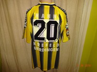 KFC Krefeld Uerdingen Reusch Matchworn Trikot 96/97 "trigema" + Nr.20 Hahn Gr.XL