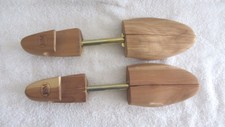 Men's J&M Wood Shoe Trees Keepers Large Cedar Stretchers Johnston Murphy 12"