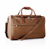  Reisetasche Tasche mit  toller Lederoptik längenverstellbarer Schulterriemen 