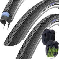 2x Schwalbe Marathon Plus Fahrrad Reifen 16" 20" 24" 26" 27,5" 28" Unplattbar