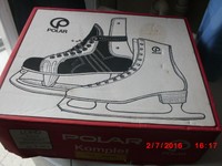 Schlittschuhe Polar, Gr 9 bzw 43 1/3---neu!!!!!-----