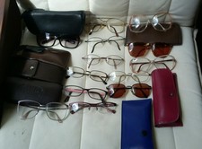 Lot Eyeglasses Georges Marciano, Giorgio Armani, Oliver Peoples, Flexon, More