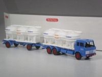 TOP: Wiking Hanomag Henschel Silo Hängerzug Spedition Lunden Anhalt in OVP