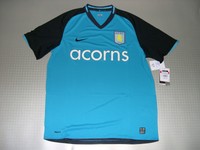 Trikot Aston Villa Away 08/09 Orig Nike Gr L XL XXL neu