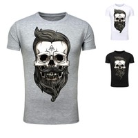 Legendary Beard T-Shirt Hipster T Männer Bartträger Shirt slim fit