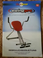 Bauchwegtrainer zusammenklappbar NEUWERTIG TOP ZUSTAND!