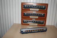  Liliput H0 4 Waggons,DB,Spur H0,Meistermodell,83303,Personenwagen,Märklin,83103