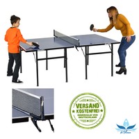 TISCHTENNISPLATTE OUTDOOR WETTERFEST Tischtennistissch Tischtennis Abdeckhaube