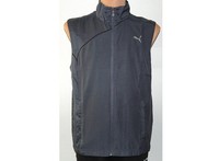 Puma Woven Vest FE Herren-Weste für Sport Fußball Freizeit blau-grau Gr. L NEU