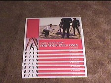 FOR YOUR EYES ONLY  1981 11x14 LOBBY CARD SET JAMES BOND 007 ROGER MOORE
