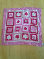 Halstuch Schal Dreiecktuch Tuch QS S.Oliver 48 X 48 cm Pink Rosa Reine Seide