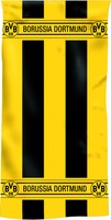 BVB Borussia Dortmund Handtuch Blockstreifen 50x100 cm gelb schwarz