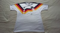 Signiert,signed,Deutschland Trikot,Germany,Jersey,Maglia,Völler,World Cup 1990