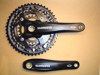 Shimano DEORE Alu  Kurbel FC-T521 octalink 170 mm 48 Z  schwarz NEU