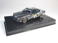 Mercedes Benz 500 SEC W126 AMG SPA 1989 schwarz silber 1:43 Autoart NEU (68932)