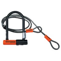 Kryptonite Evolution Mini-7 mit Flex Cable Bügelschloss Fahrrad